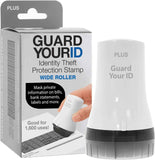 Guard Your ID Advanced 2.0 Roller 3-Pack for Identity Theft Protection, Confidential Security Stamp Mixed Color Kit (Turquoise, Green, White)