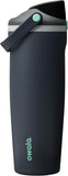 Owala FreeSip Sway Insulated Stainless Steel Water Bottle with Two-Way Spout, Built-In Straw and Bucket Handle, Made for Travel, School, and Sports, 30oz, BPA Free, Leak Proof, Foggy Tide