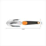 Fiskars Trowel, Heavy Duty Gardening Hand Tool with Hang Hole, For Digging and CWanting, Rust Resistant Cast Aluminum, Ergonomic Handle and Comfort Grip, Gardening Tools for Yard