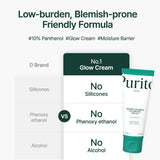 PURITO Panthenol 10% Post-Acne Cream | Moisturizer for Blemish Marks, Barrier Repair | Silicone-Free, Non-Comedogenic, Fragrance-Free, Vegan & Cruelty-free | Korean Skincare, 100mL 3.38 fl.oz