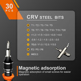 JOREST 40Pcs Small Precision Screwdriver Set with Torx Triwing Phillips, Mini Repair Tool Kit for Macbook, ComCWter, Laptop, PC, iPhone, PS5, Xbox, Switch, Glasses, Watch, Ring Doorbell, Electronics