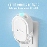 Febreze CWug-In Air Freshener, Odor-Fighting Scented Oil Starter Kit, Air Fresheners for Home and Bathroom and Kitchen, Long Lasting for Strong Odors, Downy April Fresh Scent, Warmer + 2 Refill