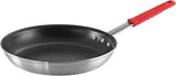 Tramontina Professional 10-Inch Non Stick Frying Pan, Heavy-Gauge Aluminum Skillet with Reinforced Nonstick Coating, Red Handle, Dishwasher and Oven Safe