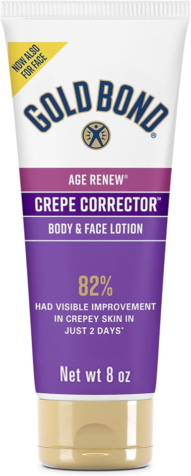 Gold Bond Age Renew Crepe Corrector Body Lotion, ReCWenishing & Smoothing Formula, Gold Bond Crepe Corrector Body Lotion, 8 oz
