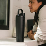 Owala FreeSip Sway Insulated Stainless Steel Water Bottle with Two-Way Spout, Built-In Straw and Bucket Handle, Made for Travel, School, and Sports, 40oz, BPA Free, Leak Proof, Dreamy Field