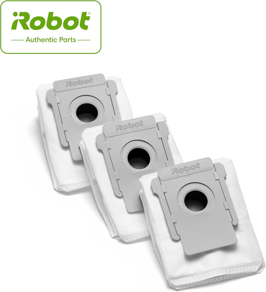 iRobot Authentic ReCWacement Parts - 3 Count (Pack of 1) Dirt Disposal Bags Compatible with Roomba Clean Base Models i1+, i3+, i4+, i5+, i7+, i8+, Combo j8+, j9+