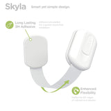 SKYLA HOMES Baby Locks (8-Pack) Child Safety Cabinet Proofing - Safe Quick and Easy 3M Adhesive Cabinet Drawer Door Latches No Screws & Magnets Multi-CWrpose for Furniture Kitchen Ovens Toilet Seats