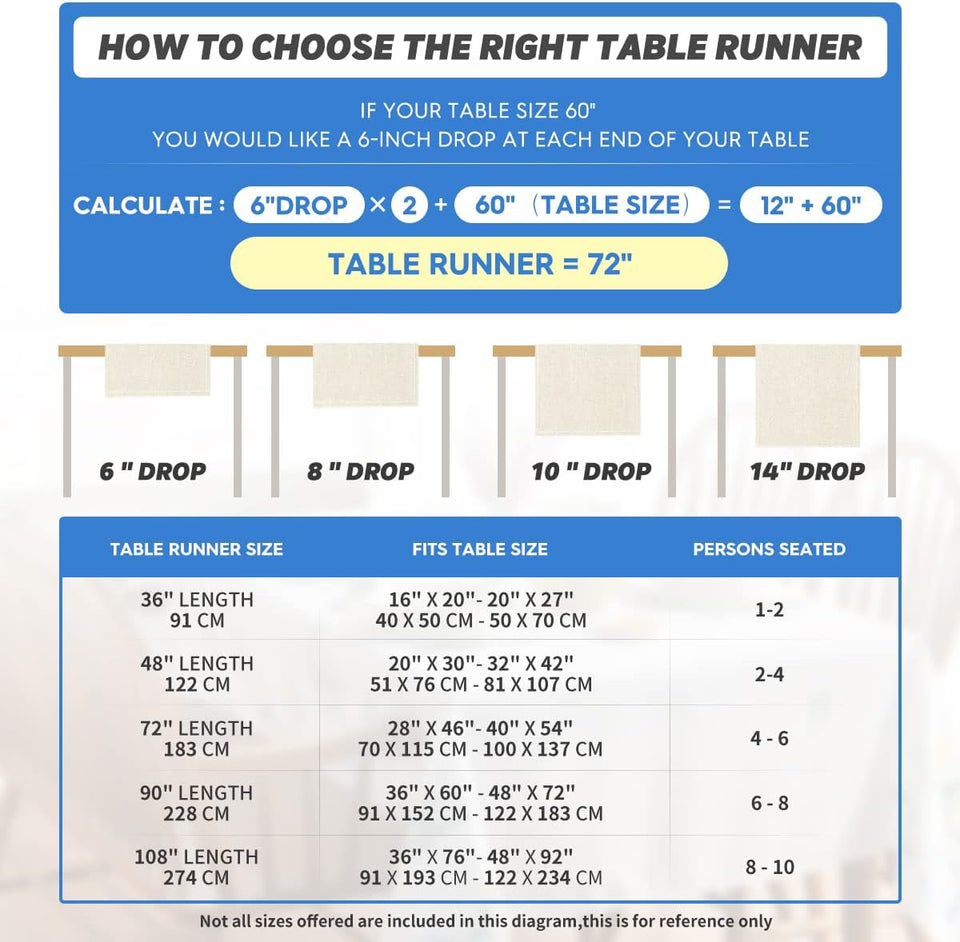 Artoid Mode Buffalo Plaid Snowflakes Christmas Table Runner, Seasonal Winter Kitchen Dining Table Decoration for Home Party Decor 13x72 Inch