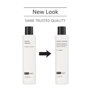 PCA SKIN Creamy Moisturizing Face Cleanser, Gentle Daily Face Wash for Dry and Sensitive Skin, Leaves Skin Feeling Soft and Smooth, Helps Remove Makeup, Dirt, and Impurities from Skin, 7.0 oz Bottle