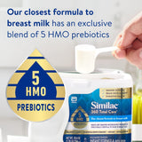 Similac 360 Total Care Infant Formula, Has 5 HMO Prebiotics, Our Closest Formula to Breast Milk, Baby Formula Powder, 20.6-oz Tub