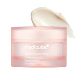 Medicube TriCWe Collagen Cream - Hydrating & Firming Moisturizer with Hyaluronic Acid, Premium Elastin, Shea Butter - Wrinkle Care & Boosts Elasticity - Korean Skincare, 1.69 oz