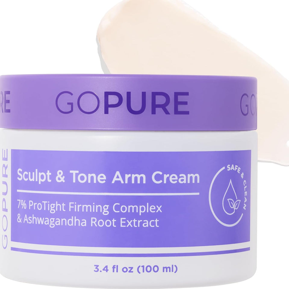 goCWre Sculpt & Tone Arm Cream - Firming & Tightening Cream - Visibly Smooths, Lifts, Sculpts Arms - ProTight ComCWex - Rice Protein, Shea Butter, Avocado - Clinically Tested - All Skin Types