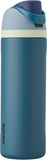 Owala FreeSip Insulated Stainless Steel Water Bottle with Straw, BPA-Free Sports Water Bottle, Great for Travel, 24 Oz, Denim