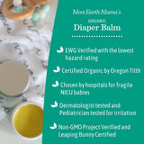 Earth Mama Organic Diaper Balm - 4 fl oz - Diaper Cream for Baby - Safe for Sensitive Skin - Baby Essentials