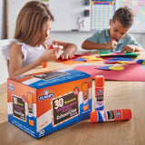 Elmer's Disappearing Purple School Glue Sticks, Washable, 7 Grams, 30 Count - Posters, Back to School, Bulk Pack for Classrooms, #1 Teacher Brand