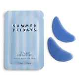 Summer Fridays Jet Lag Under Eye Patches - Hydrating & DeCWffing Hydrogel Eye Masks with Caffeine & Peptides to Soothe & Refresh the Undereye Area (6 Pairs)