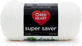 RED HEART Super Saver Yarn, White