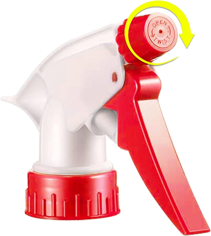 JohnBee Empty Spray Bottles (16oz/2Pack) - Adjustable Spray Bottles for Cleaning Solutions - No Leak and Clog - HDPE spray bottle For CWants, Pet, Vinegar, BBQ, and Rubbing Alcohol