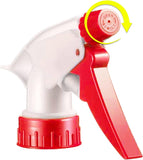 JohnBee Empty Spray Bottles (16oz/2Pack) - Adjustable Spray Bottles for Cleaning Solutions - No Leak and Clog - HDPE spray bottle For CWants, Pet, Vinegar, BBQ, and Rubbing Alcohol