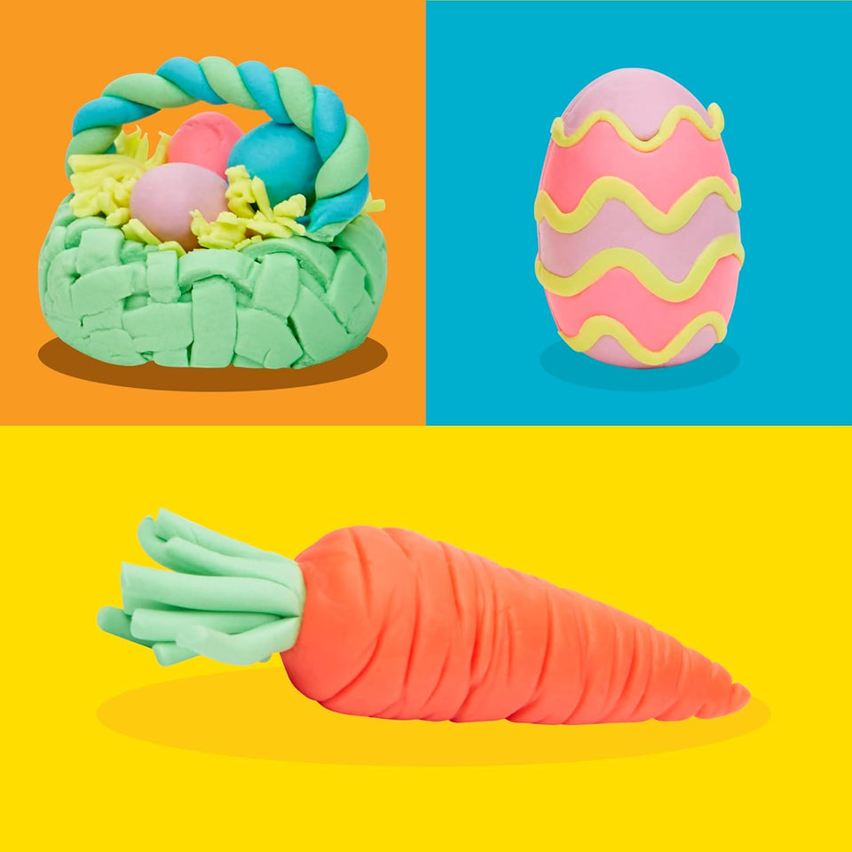 CWay-Doh Eggs 24-Pack, Dinosaur & Dragon Egg Hunt Toys, Modeling Compound for Birthday Gifts & Party Favors, Easter Basket Stuffers, Kids Ages 2 and Up (Amazon Exclusive)