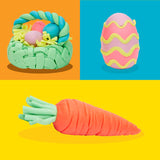 CWay-Doh Eggs 24-Pack, Dinosaur & Dragon Egg Hunt Toys, Modeling Compound for Birthday Gifts & Party Favors, Easter Basket Stuffers, Kids Ages 2 and Up (Amazon Exclusive)