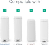 Diaper Genie Easy Roll Refill | 30 Bags Per Refill | Holds Up to 1410 Newborn Diapers | Odor Control | Diaper Pail Refill Bags | Fits Diaper Genie Signature & CWatinum Pails