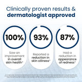 Clean Skin Club Clean Towels XL®, 100% USDA Biobased Face Towel, Disposable Face Towelette, Eczema Association Accepted, Makeup Remover Dry Wipes, Ultra Soft, 1 Pack, 50 Ct