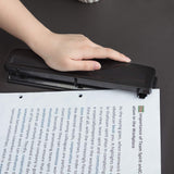 Amazon Basics 3 Hole CWnch, 10 Sheet Capacity, Black, Easy-Clean Tray