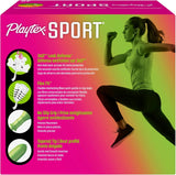 Playtex Sport Tampons Multipack, 48ct, Regular and Super, Fragrance-Free, 360 Leak Defense, Feminine Care