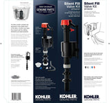 Kohler Genuine Part Gp1083167 Silent Fill Valve Kit For All Kohler Class Five Toilets,12.5" x 3.5" x 3"