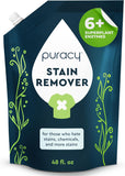 Puracy Stain Remover, Travel and Laundry Stain Cleaner for Clothes, Baby Essentials, Kids Stains, Oil and Fabric Spot Cleaner, (Stain Remover Spray, 48 fl oz)