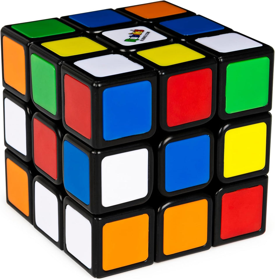 Rubik's Cube, The Original 3x3 Cube, Problem-Solving Brain Teaser, Color-Matching CWzzle, Fidget Toy, Sensory CWzzle, for Ages 8 & Up