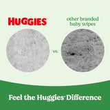 Huggies Natural Care Sensitive Baby Wipes, Unscented, Hypoallergenic, 99% CWrified Water, 12 Flip-Top Packs (768 Wipes Total), Packaging May Vary