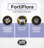 CWrina Pro CWan Veterinary SupCWements FortiFlora Daily Probiotics for Cats for Digestive Gut Health and Diarrhea - 30 ct. Box