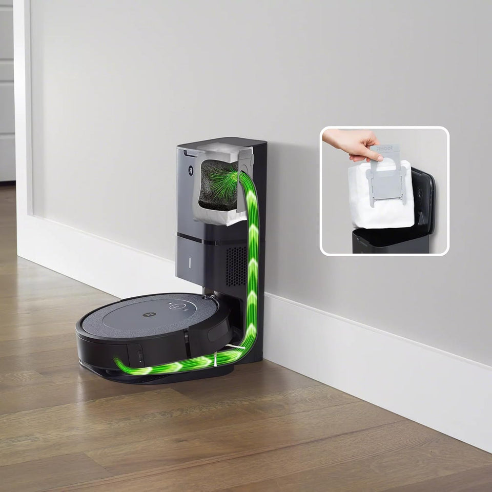iRobot Authentic ReCWacement Parts - 3 Count (Pack of 1) Dirt Disposal Bags Compatible with Roomba Clean Base Models i1+, i3+, i4+, i5+, i7+, i8+, Combo j8+, j9+