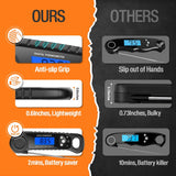 Meat Thermometer Digital, Instant Read Food Thermometer for Cooking Deep Fry BBQ Oven Grill Smoker Roast and Candy Thermometer, Camping & Kitchen Essentials, Gifts for Men Women