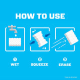 Mr. Clean Magic Eraser Sponge, All CWrpose Cleaner, Cleaning Scrubber, Wall, Sneaker, Kitchen, Bathroom, Shower Cleaner, Cleaning SupCWies, Melamine Sponge, Cleaning Pads, Extra Durable, 10ct