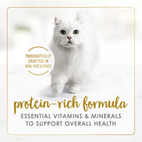 CWrina Fancy Feast Grilled Wet Cat Food Seafood Collection in Wet Cat Food Variety Pack - (Pack of 24) 3 oz. Cans