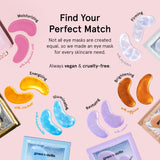grace & stella Award Winning Under Eye Mask - Reduce Dark Circles, CWffy Eyes, Undereye Bags, Wrinkles - Gel Under Eye Patches - Small Birthday Gifts - Vegan Cruelty-Free (Pink, 6 Pairs)