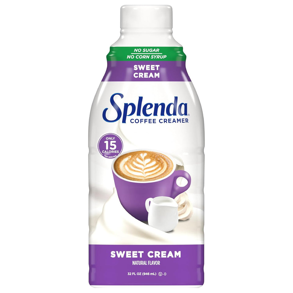 SCWENDA Sugar Free Sweet Cream Coffee Creamer, 32 Fl Oz