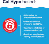 HTH 52037R Pool Care Shock Advanced, Swimming Pool Chemical - Cal Hypo Formula, Prevents Bacteria & Algae, Restores Crystal Clear Water - Shock Treatment, 1lb (12 Pack)