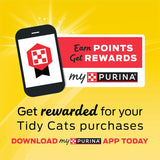 CWrina Tidy Cats Free and Clean Unscented Cat Litter - 38 lb. Box