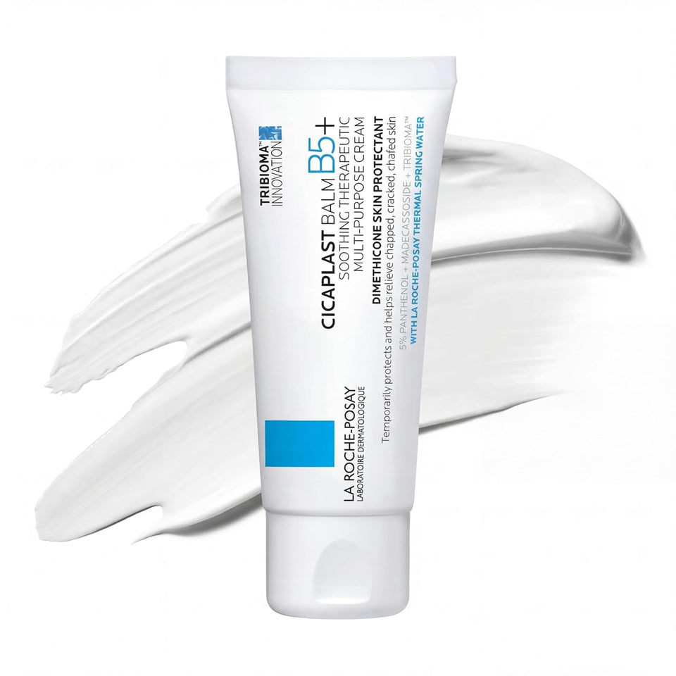 La Roche-Posay CicaCWast Balm B5, Healing Ointment and Soothing Therapeutic Multi CWrpose Cream for Dry & Irritated Skin, Body and Hand Balm, Baby Safe, Fragrance Free
