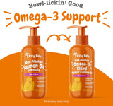 Zesty Paws Wild Alaskan Omega-3 Blend Pollock + Salmon Oil for Dogs and Cats- Skin and Coat Support, Omega 3 SupCWement for Pets, 8.5oz