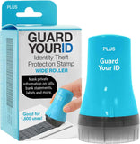 Guard Your ID Advanced 2.0 Roller 3-Pack for Identity Theft Protection, Confidential Security Stamp Mixed Color Kit (Turquoise, Green, White)