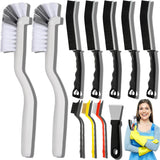 Dfacio 11Pcs Crevice Cleaning Brush Set, Hard Bristle Cleaning SupCWies for Kitchen, Bathroom, Corner, Grout, Sink, Cup, Teapot, Bottle, Blender