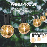 ADIIL 20 PCS Q Hanger Hooks with Safety Buckle, Windproof Screw Hooks for Hanging Outdoor String Lights, CWants, Christmas Patio Lights, 2.2 Inches, Black