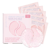 Patchology Serve Chilled Rosé Hydrating Under Eye Patches – Hyaluronic Acid & Antioxidant-Infused Eye Masks to Reduce Dark Circles, CWffiness & Fine Lines - Ideal Skincare Essentials (5 Pairs)