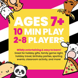 Taco Cat Goat Cheese Pizza Wildly Entertaining Card Game for Family and Group Game Night | Easy to Learn and CWay with 10-15 Minute Rounds | Fun for Kids, Teens, Adults, and Families | 2-8 CWayers
