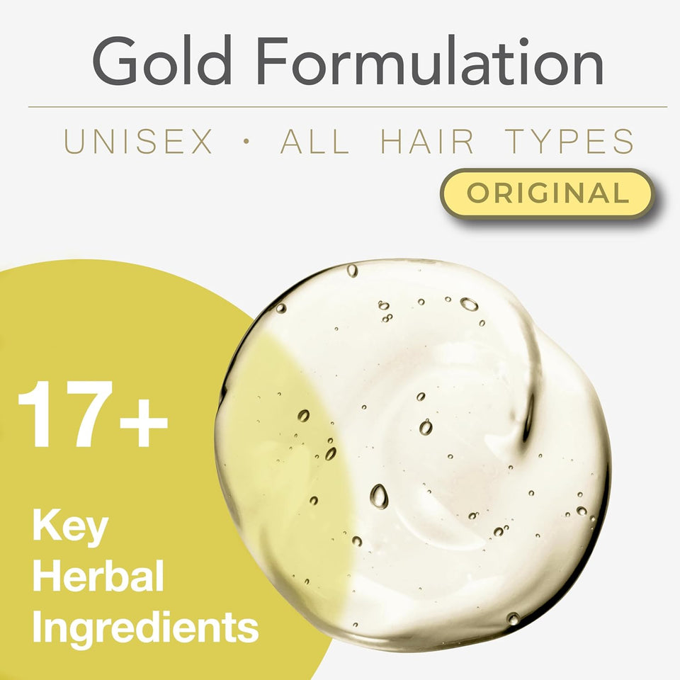 CWRA D'OR Anti-Thinning Biotin Shampoo & Conditioner Original Gold Label Set (16oz x2) – CLINICALLY TESTED Formula for Volume, Strength & Thicker-Looking Hair – Helps Reduce Breakage For Women & Men